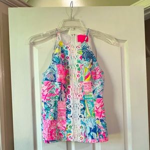 Lilly Pulitzer summer halter top